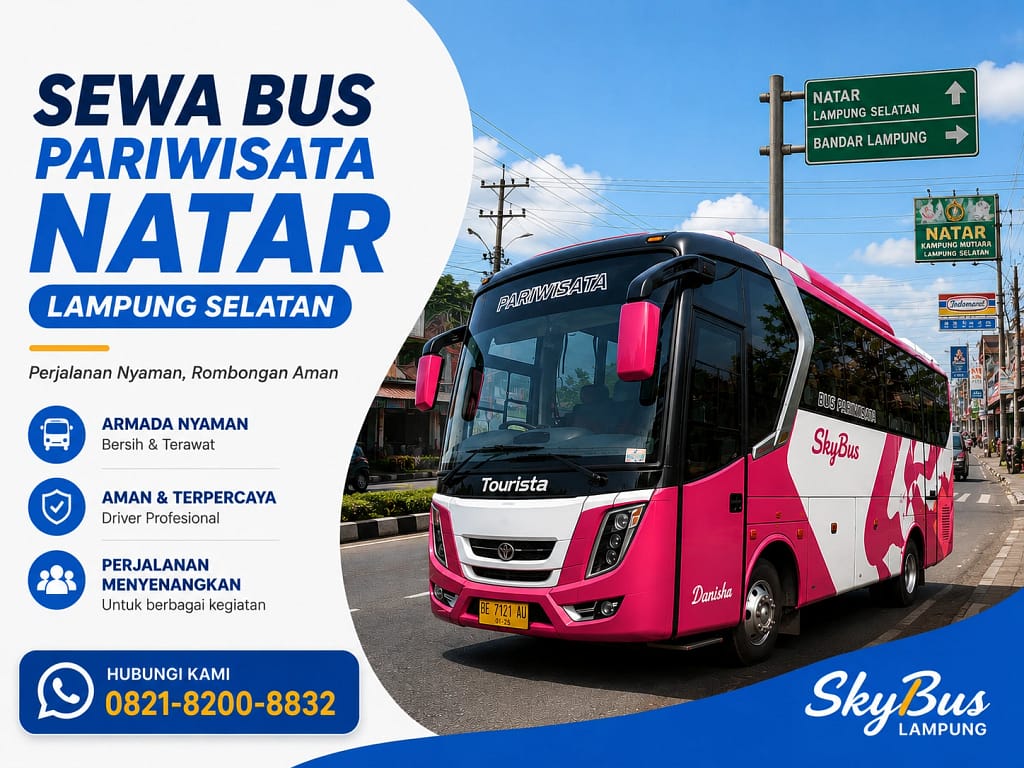 Sewa Bus Pariwisata Kalianda Lampung Selatan Sewa Bus Pariwisata Natar Lampung Selatan Murah 1024x768