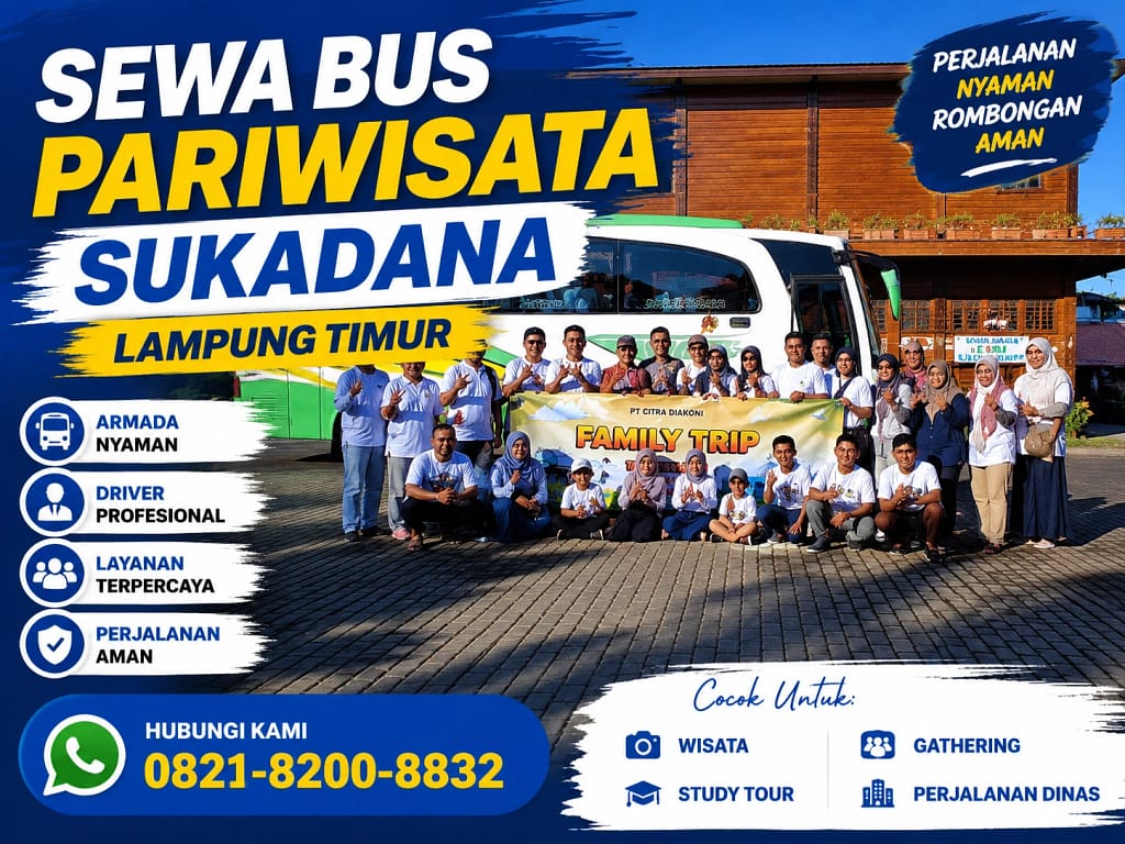 Sewa Bus Pariwisata Pringsewu Lampung Sewa Bus SUkadana Lampung TImur 1024x768