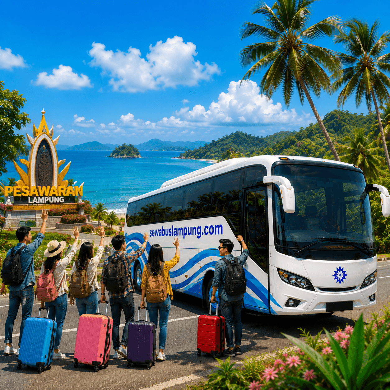 Sewa Bus Pariwisata Pesawaran Lampung Untuk Liburan Rame-Rame Sewa Bus Pariwisata Pesawaran Lampung Untuk Liburan Rame-Rame