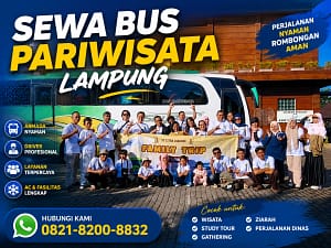 Sewa Bus Pariwisata Bandar Lampung Wisata Family Trip Lampung 300x225