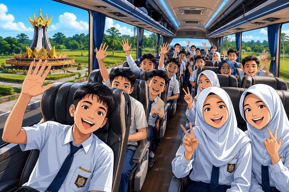 Sewa Bus Pariwisata Lampung Tengah Untuk Wisata Rombongan Nyaman Sewa Bus Pariwisata Lampung Tengah Untuk Wisata Rombongan Nyaman