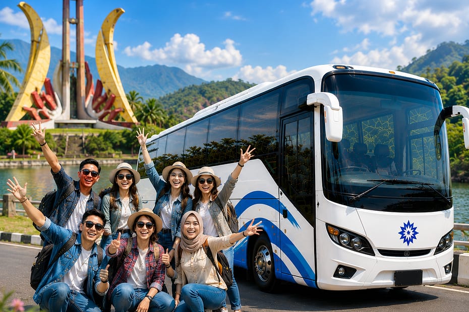 Sewa Bus Pariwisata Lampung Utara Untuk Liburan Bersama Rombongan